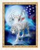 White Tigers & American Flag
